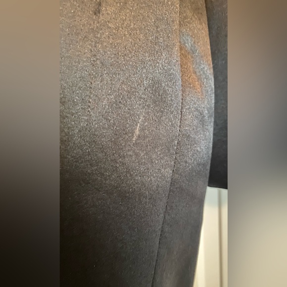 ECI Black Blazer Jacket 100% Silk with Notched Lapel Size 4 - Picture 3 of 16